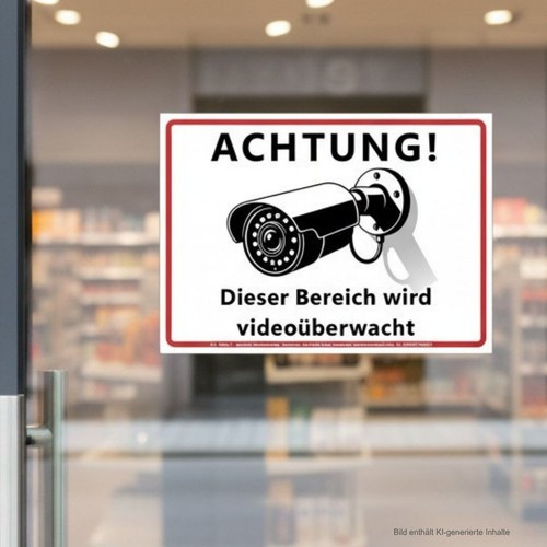 Aufkleber set achtung - set,